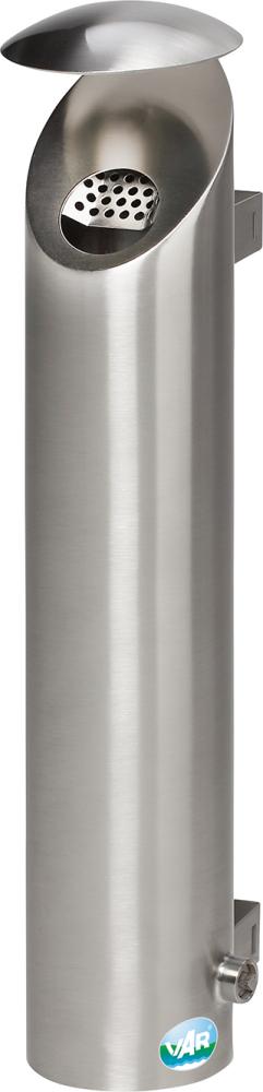 Aschersäule/Wandascher aus poliertem oder geschliffenem Edelstahl Produktbild img1 L