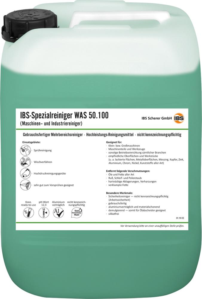 IBS-Spezialreiniger WAS 50.100 (Maschinen– und Industriereiniger) Produktbild img1 L