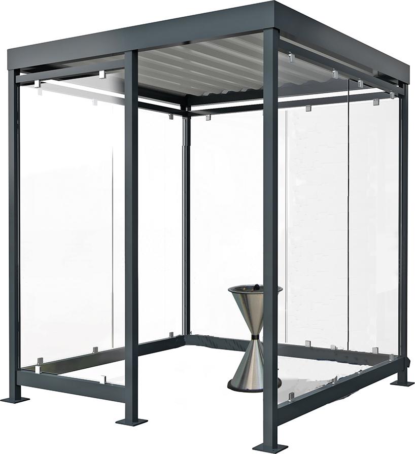 Raucherunterstand Modell Köln Produktbild img1 L