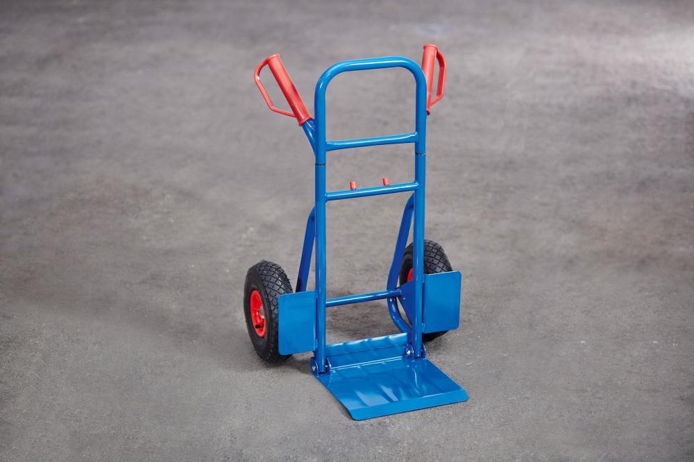 Stahlrohr-Klappkarre 200kg,Luft Produktbild img4 L