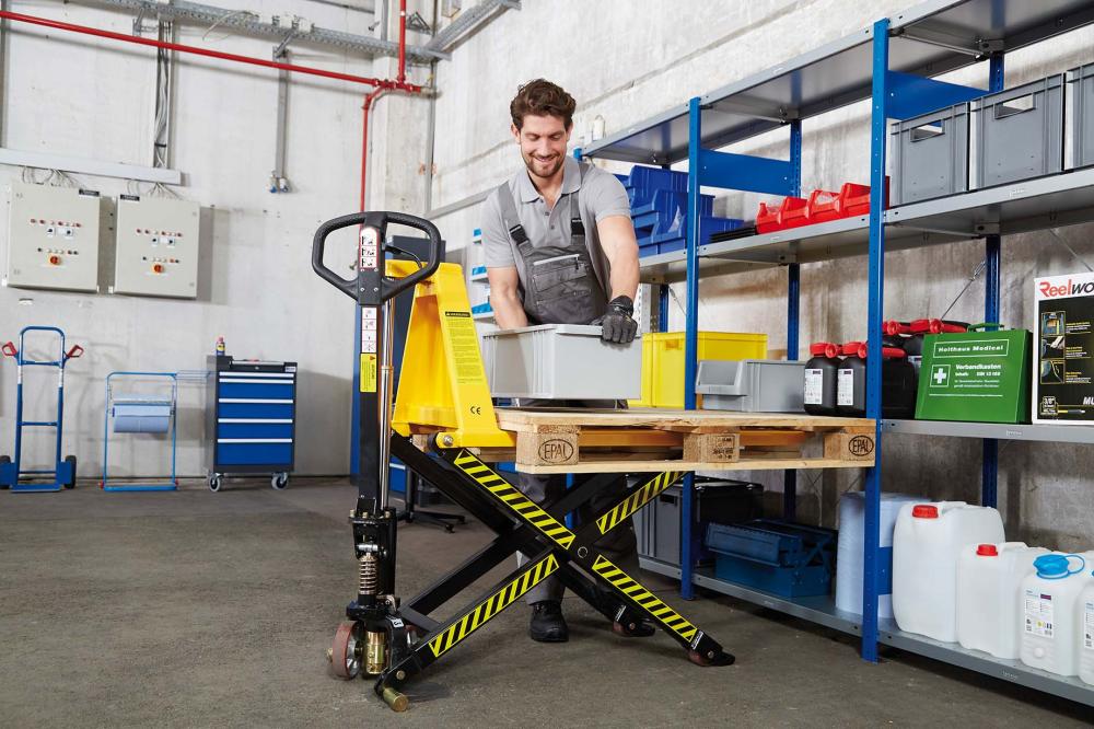 Scherengabelhubwagen HLT1-520 Hublast 1000 kg Produktbild img2 L