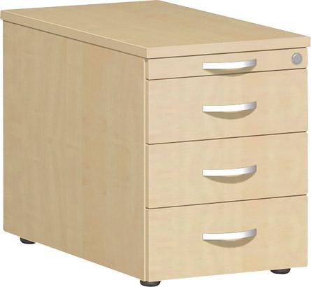 Rollcontainer, mit 3 Metall-Schubfächern Produktbild img1 L