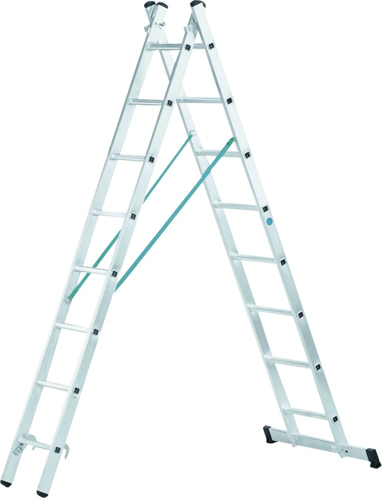 Mehrzweckleiter Combimaster Plus X, 2-teilig Produktbild img1 L