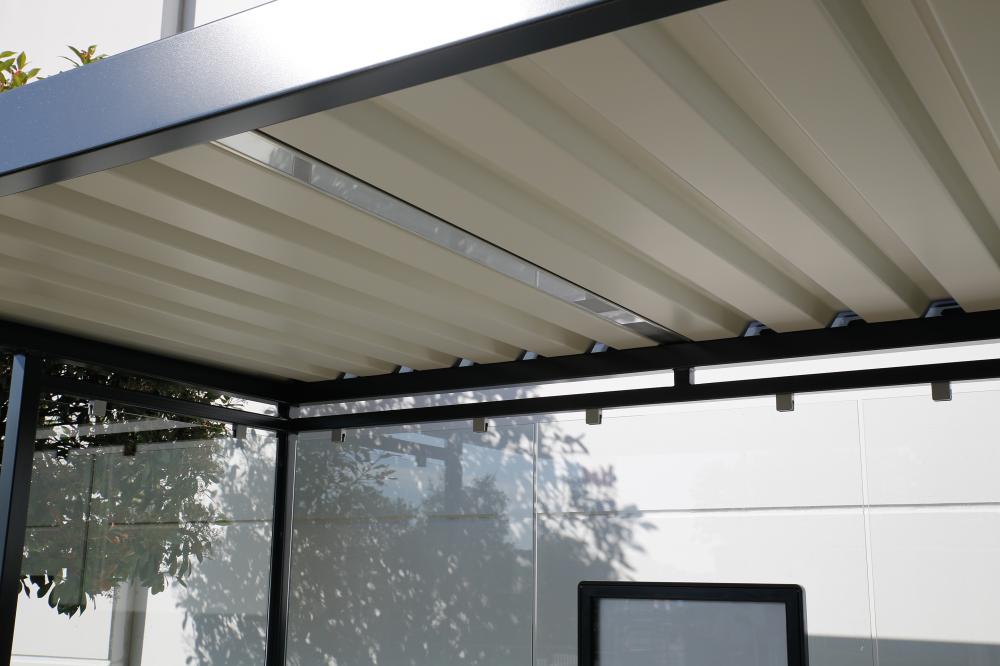 LED-Beleuchtung L2106xB92xH40 mm zu Raucherunterstand Köln Produktbild img2 L