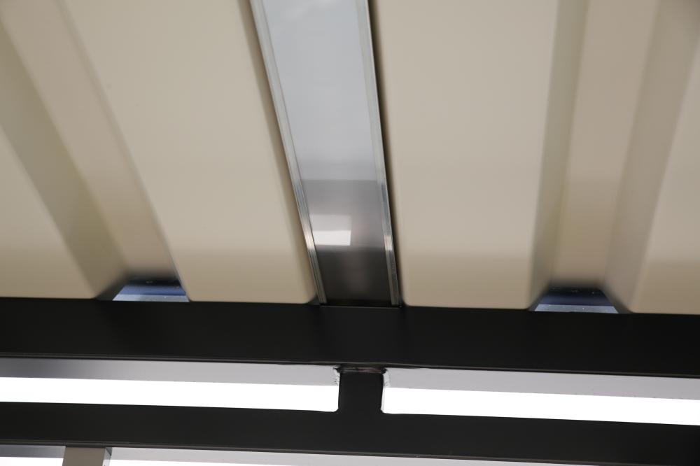 LED-Beleuchtung L2106xB92xH40 mm zu Raucherunterstand Köln Produktbild img3 L