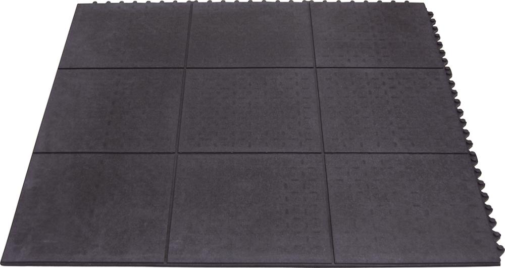 Arbeitsplatzmatte YOGA SOLID Basic schwarz B90xT90 cm Produktbild img3 L