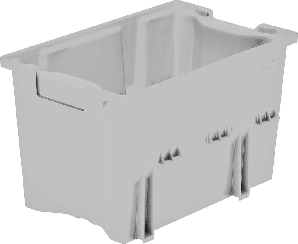 Drehstapelbehälter Serie DLK, grau Produktbild img1 L