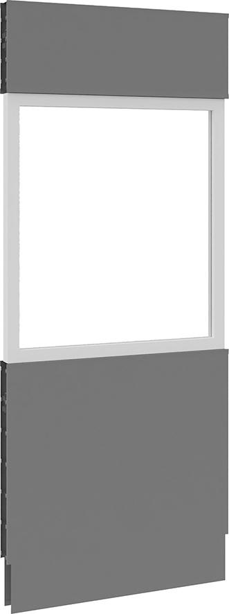 Akustikwandelement, mit Fenster Produktbild img1 L