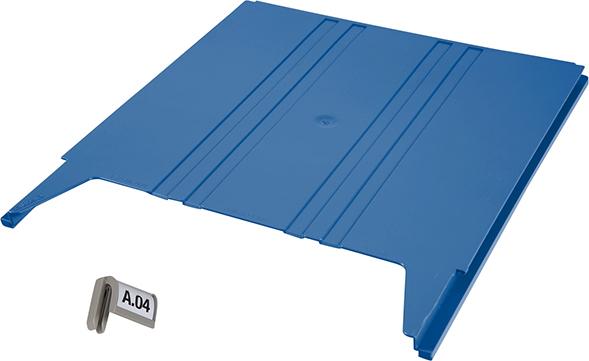 Ablagefach "Flat" 15 x 240 x 302 mm blau Produktbild img3 L
