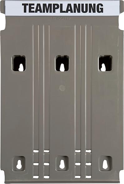 Grund-Modul "Flat" fuer Wandsortierer 58 x 240 x 392 mm hellgrau Produktbild img1 L