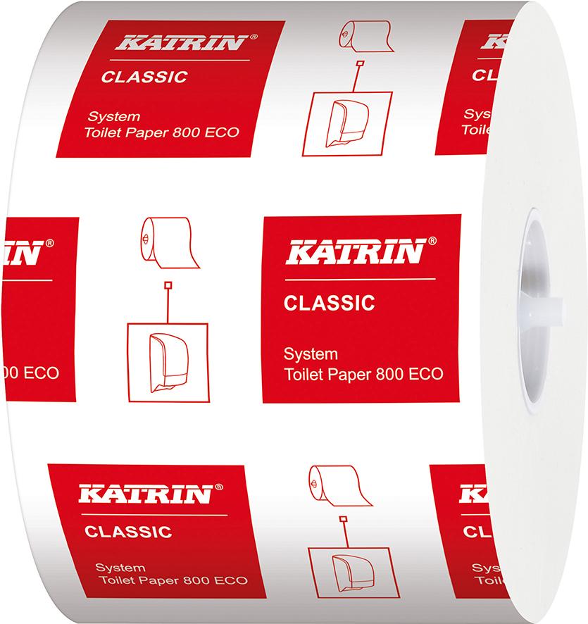 Katrin Classic Toilet ECO 2-lagig Tissue, weiß Produktbild img2 L