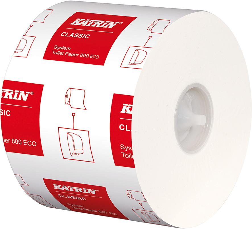 Katrin Classic Toilet ECO 2-lagig Tissue, weiß Produktbild img1 L