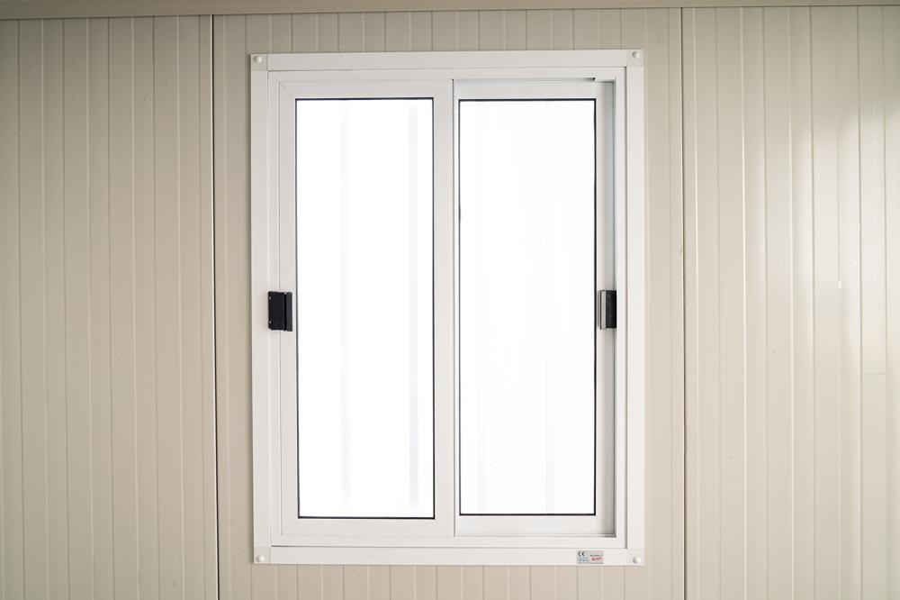 Fenster inkl. Gitter, Aluweißes Schiebefenster 760x1020mm (Aufpreis) Kein Separatversand Produktbild img1 L