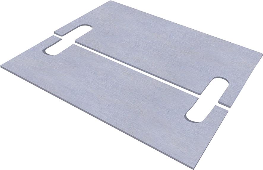 Unterlegblech für Fußplatte Produktbild img1 L