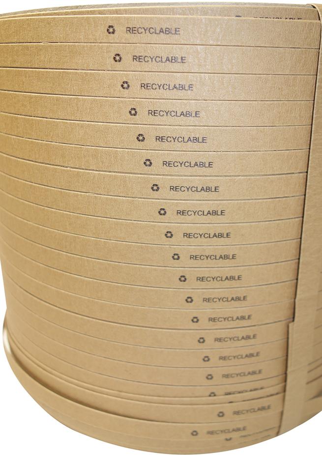 Papier-Automatenband für Umreifungsautomat Breite 12 mm Länge 2000m Kern 200 mm Durchm. Produktbild img1 L