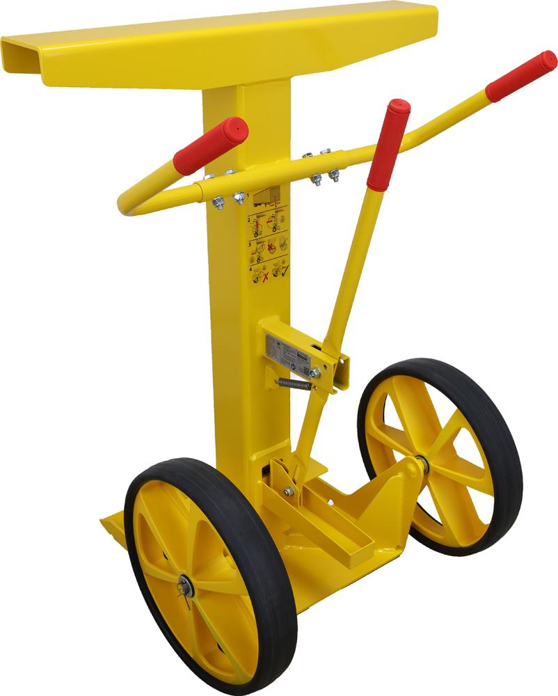 Verladestütze Teleskop m. VG-Reifen höhenverstell.1025-1344mm Produktbild img4 L