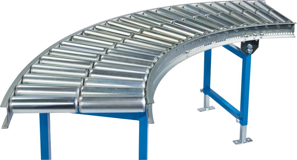 Leicht-Rollenbahnen-Kurve 45°, Typ CE151R Produktbild img1 L