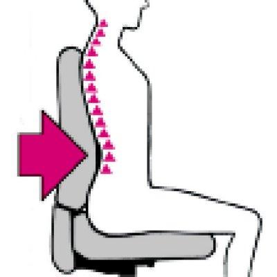 Bandscheiben-Drehstuhl PROFI OFFICE, blau Produktbild img2 L