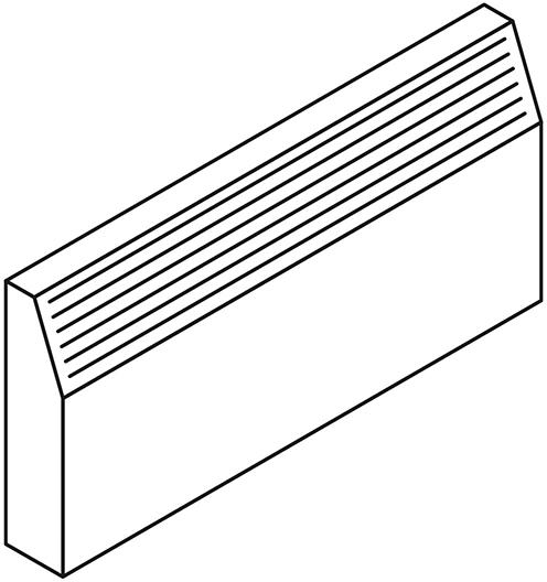 Elektro-Wandkonvektor ,2000 Watt, Thermostat und Temperaturwähler Produktbild img1 L