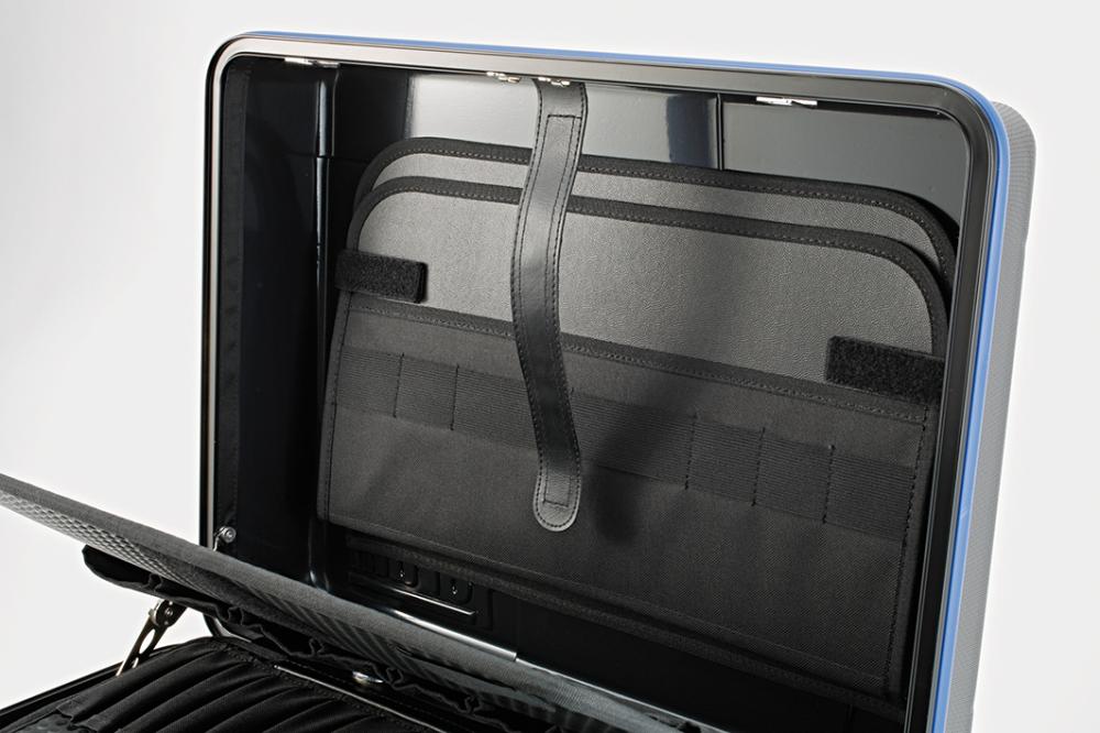 Werkzeugtrolley 485x375x230mm HDPE Tafel mit Taschen FORUM Produktbild img5 L