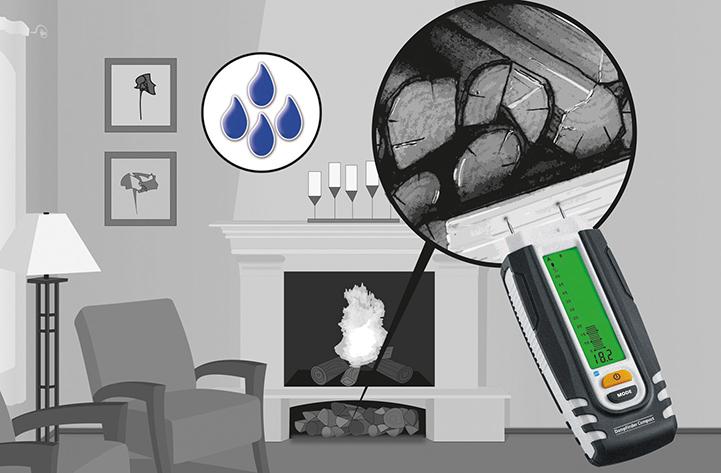 Feuchtigkeitsmessgerät DampFinder Compact Plus Laserliner Produktbild img9 L