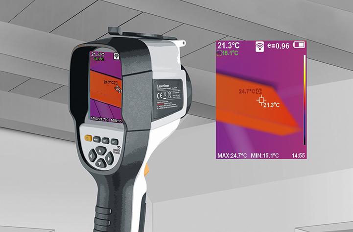 Wärmebildkamera ThermoCamera Connect Laserliner Produktbild img11 L