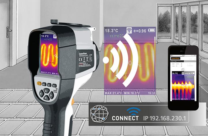 Wärmebildkamera ThermoCamera Connect Laserliner Produktbild img13 L