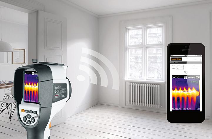Wärmebildkamera ThermoCamera Connect Laserliner Produktbild img15 L
