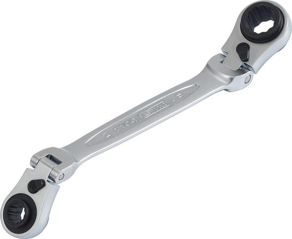 Gelenk-Knarrendoppelringschlüssel Produktbild img1 L