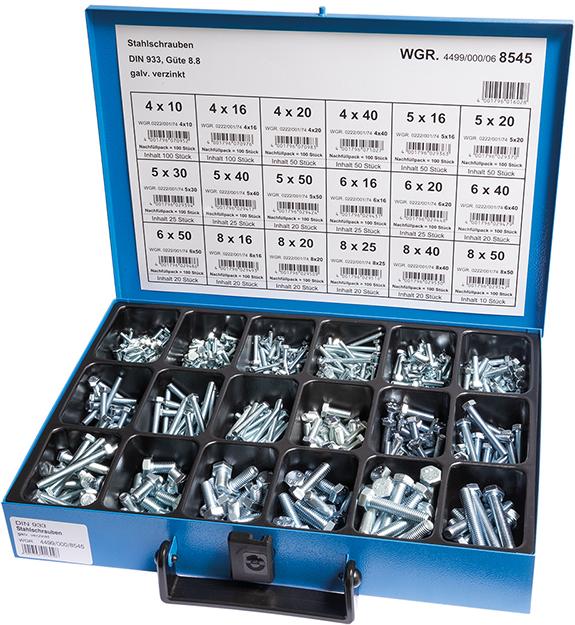 Sortiment Stahlschrauben Produktbild img1 L