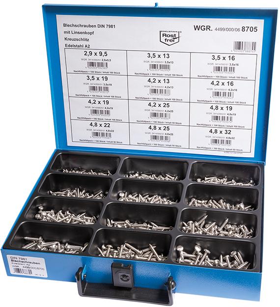 Sortiment Blechschrauben Produktbild img1 L