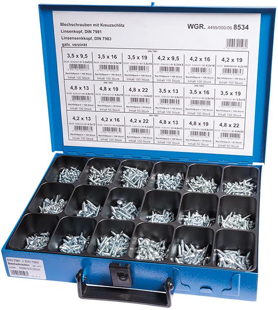 Sortiment Blechschrauben Produktbild img1 L