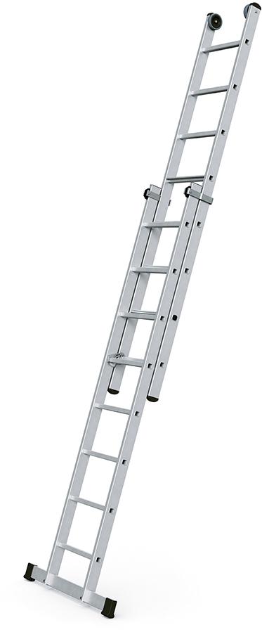 Alu-Stufenschiebeleiter Produktbild img1 L