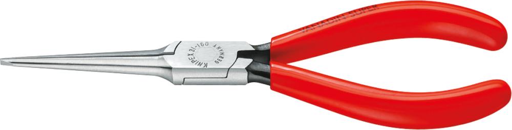 Nadelzange gerade mit Kunststoff-Griffen 160mm KNIPEX Produktbild img1 L