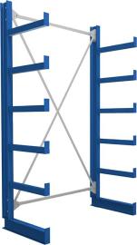 1 Feld/2 Ständer Tragkr. /Arm 200kg Ständerlast/Seite 1000 kgStänderprofil: IPE 100 Produktbild