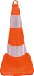 Leitkegel reflektierend 500mm PVC orange TEMKA Produktbild img1 S