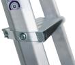 ML Stufen-Stehleiter, einseitig begehbar, eloxiert Produktbild img2 S