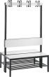 Doppelseitige Garderobenbank und Schuhrost Produktbild img1 S