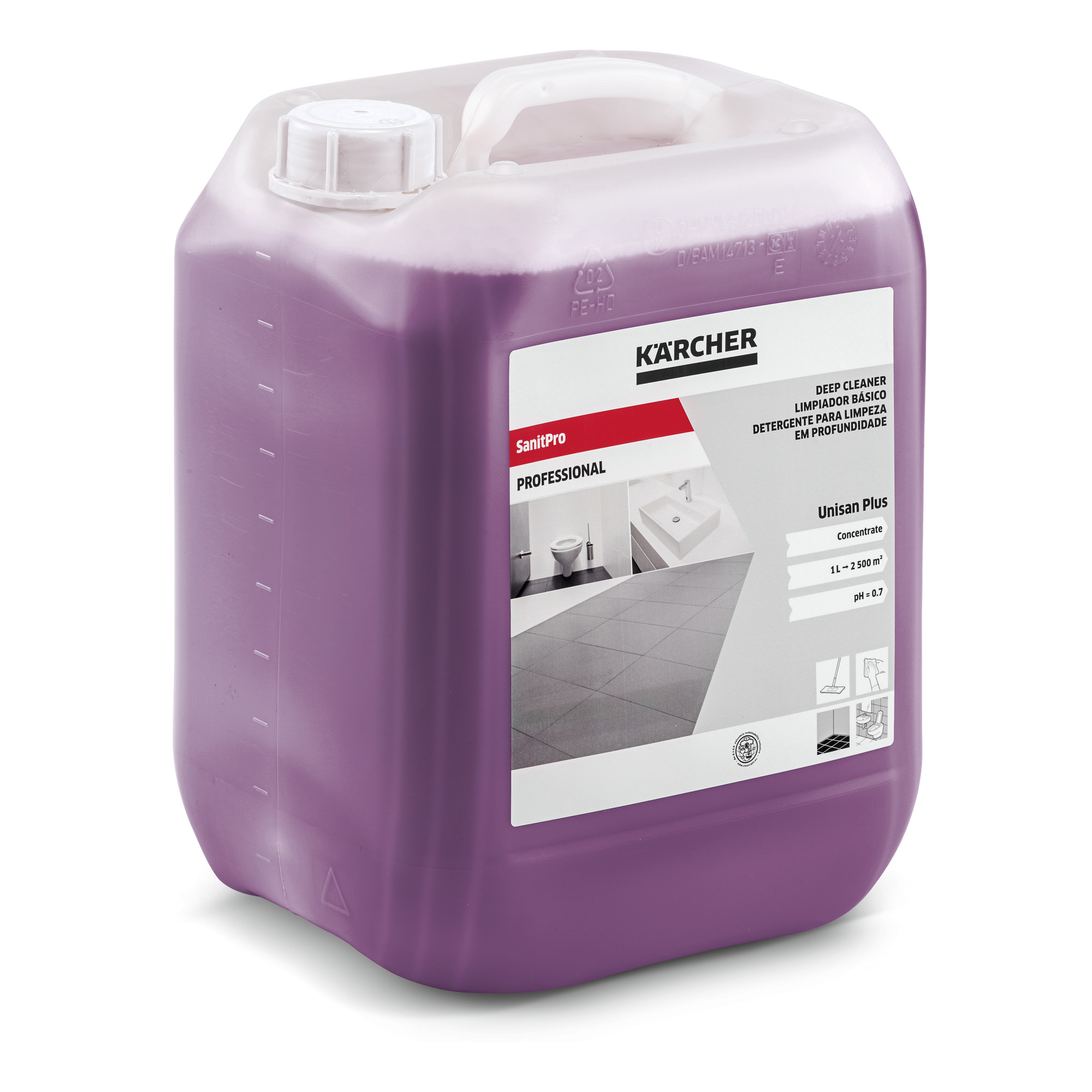 Kärcher SanitPro Grundreiniger Unisan Plus 10 l Produktbild img1 L