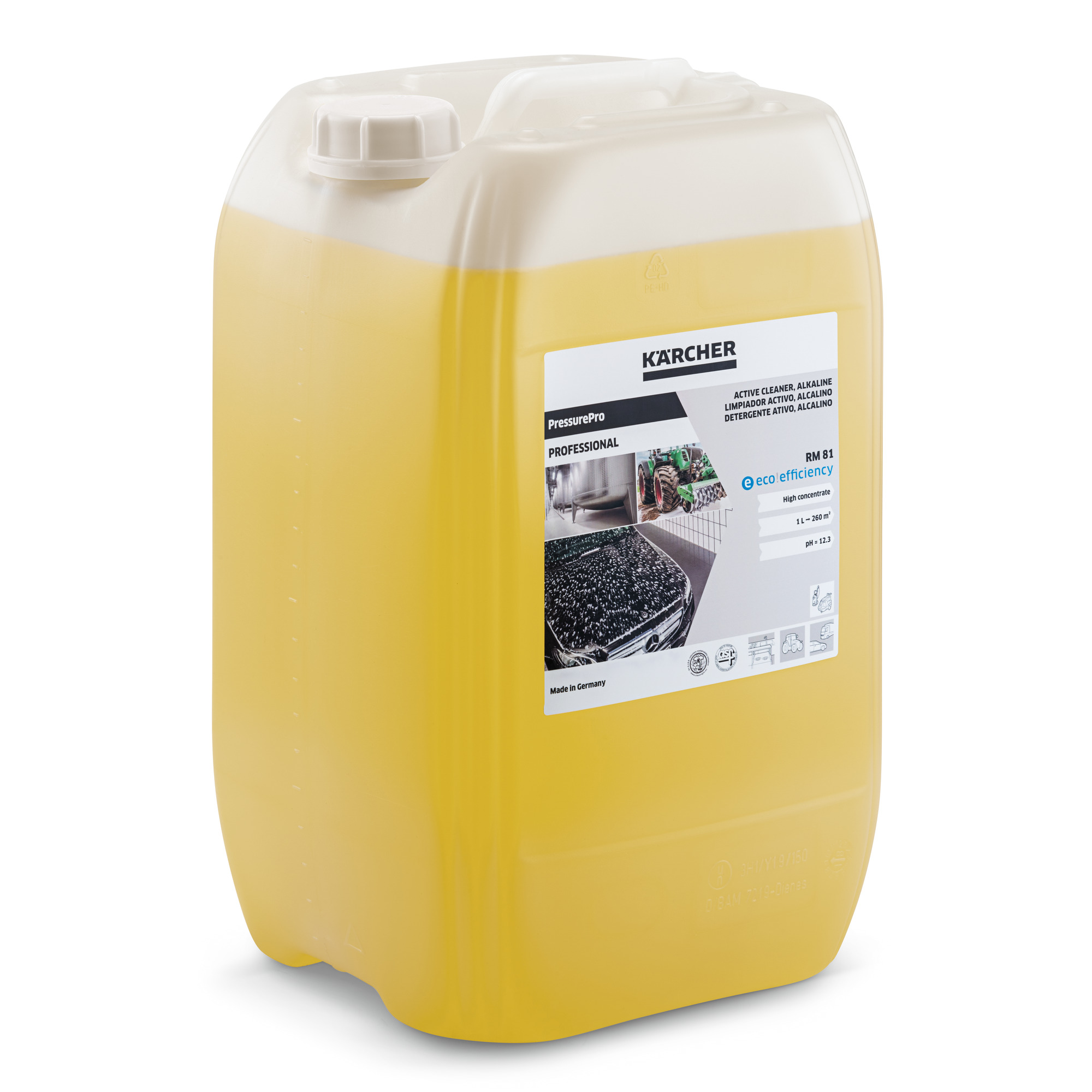 Kärcher Aktivreiniger, alkalisch RM 81 ASF eco!efficiency, NTA-free  20 l Produktbild img1 L
