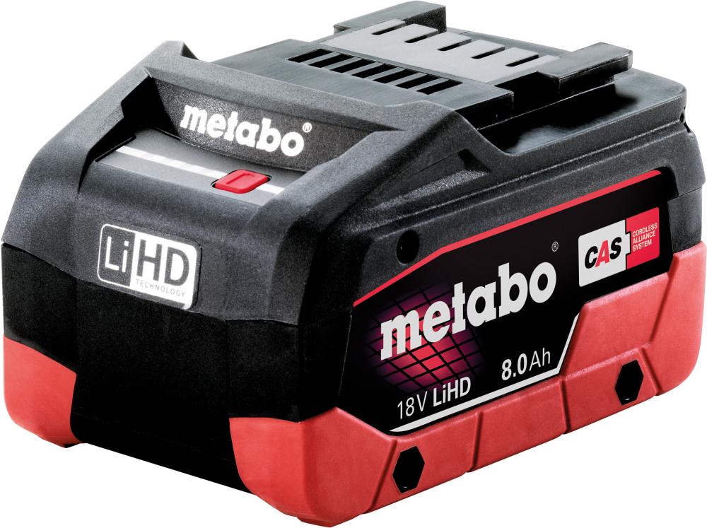 Ersatzakku LiHD 18,0 V 8,0 Ah Metabo Produktbild img1 L