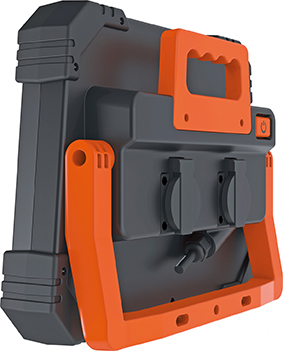 LED-Arbeitsleuchte 85 Watt, mit 2 Steckdosen Produktbild img2 L