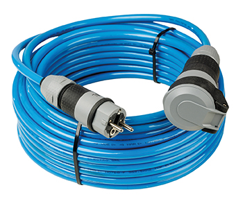 Verlängerungskabel H07BQ-F 3G1,5 blau mit SchukoUltra g/s Produktbild img1 L