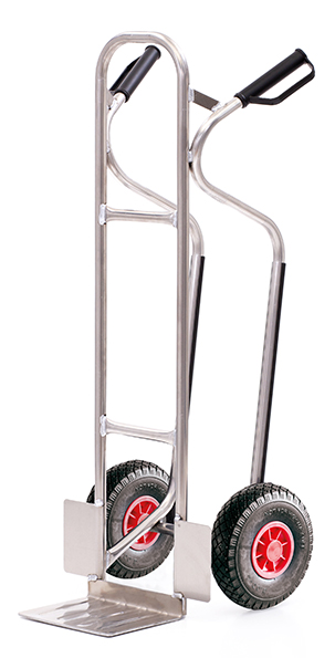 Aluminium-Stapelkarre 150kg PU-Bereifung Produktbild img1 L