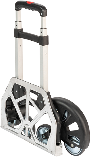 Treppenklappkarre Aluminiumschaufel, 2x3 thermopl.-Gummiräder, 60kg Produktbild img2 L