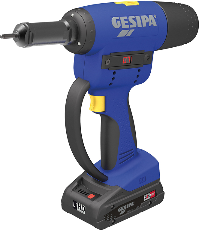 Akku-Blindnietmuttern-Setzgerät FireBird Pro Gold Edition Produktbild img1 L