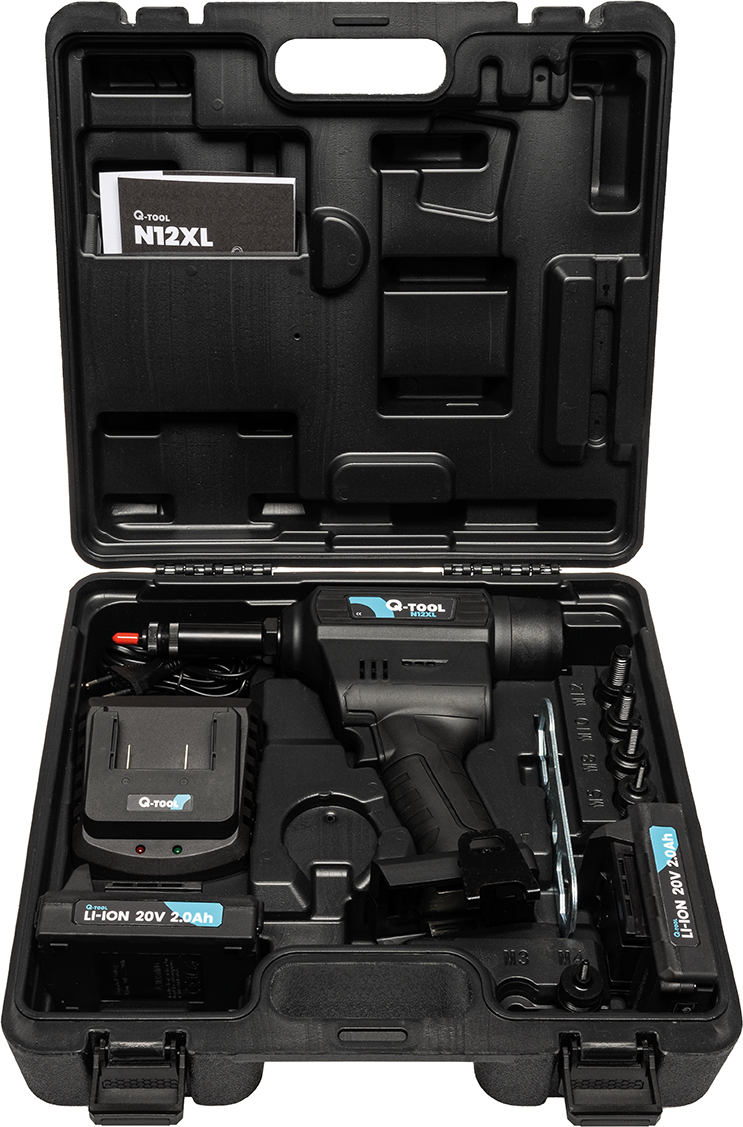 Akku-Blindnietmuttern-Setzgerät N12XL SET Produktbild img2 L