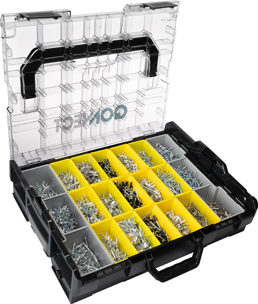 Blindniet-Sortiment in Box 2325-tlg. Produktbild img2 L