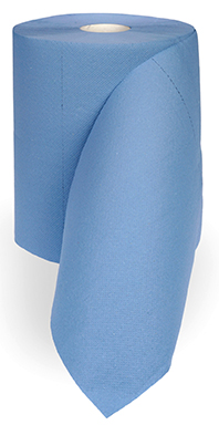 Putztuchrolle blau, 2-lagig 500 Abrisse Produktbild img1 L