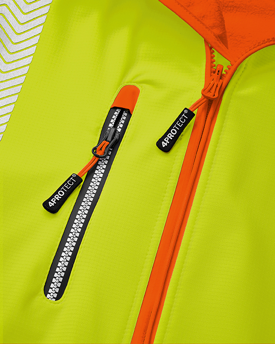 Softshell-Warnschutzjacke Produktbild img3 L